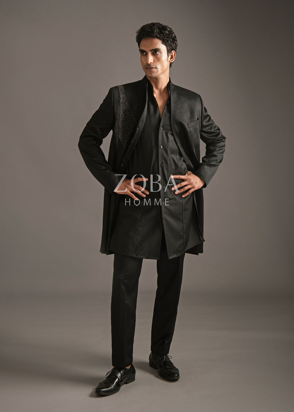 Cosmic Silk Indo Western Set