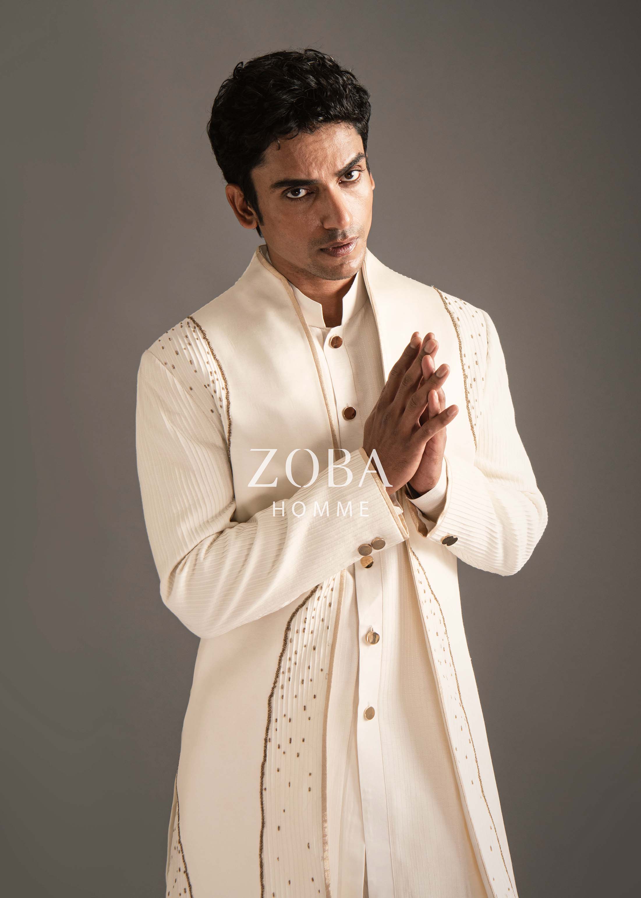 Cluster Cut Indo Western Set