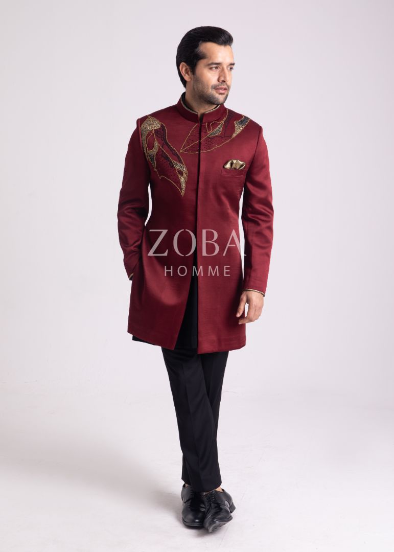 Marcescence Indo Western Set