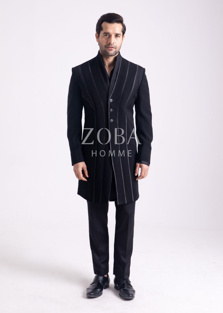 The Architectural Line Indo Western Set