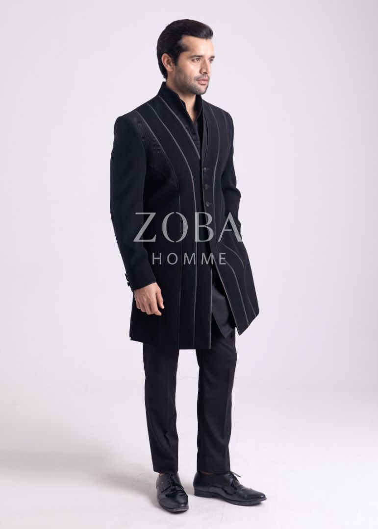 The Architectural Line Indo Western Set