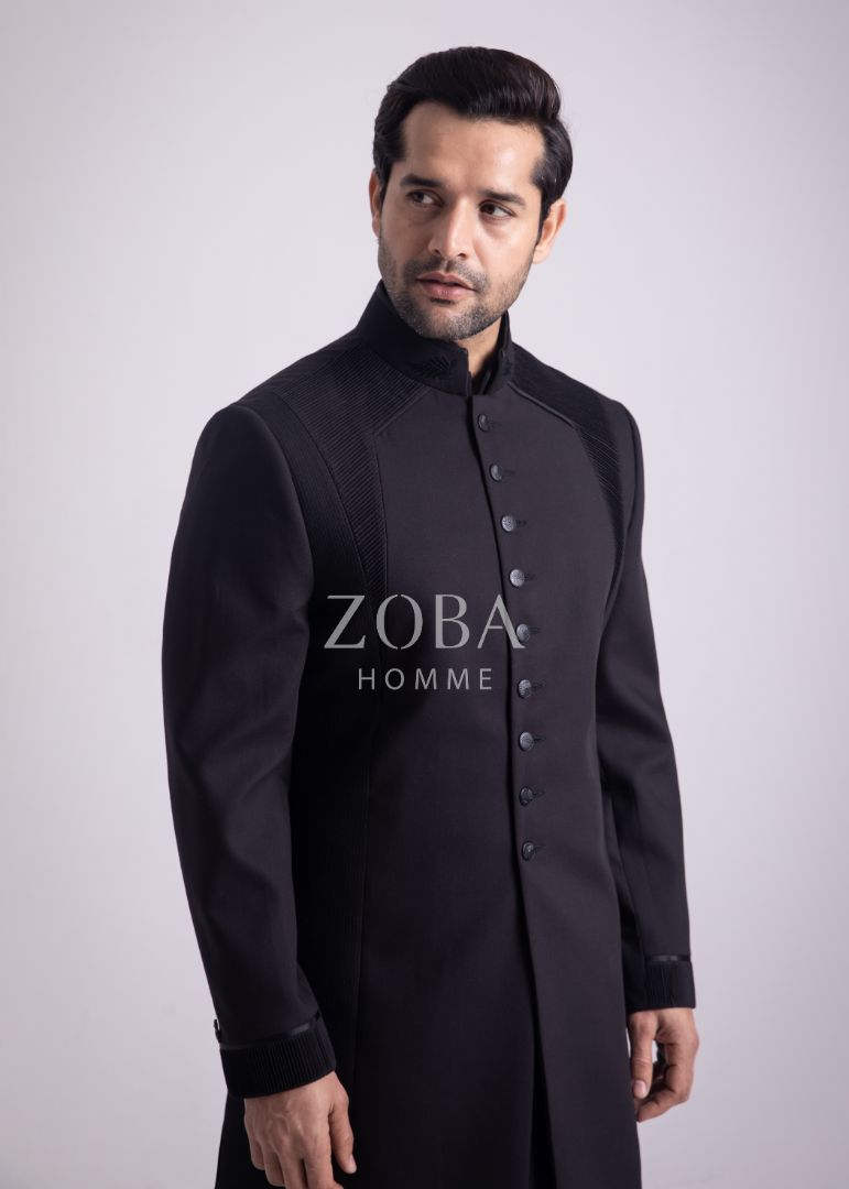 Spatial Grey Indo Western