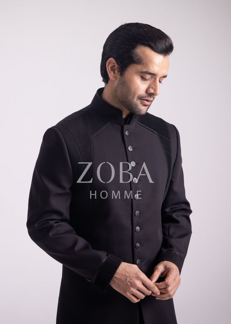 Spatial Grey Indo Western